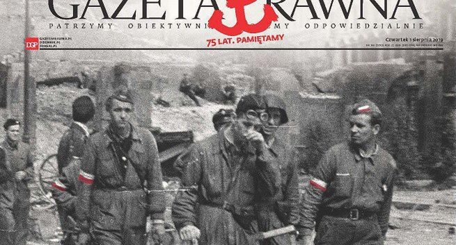 "Dziennik Gazeta Prawna" z wydaniem specjalnym  na 75. rocznicę Powstania Warszawskiego