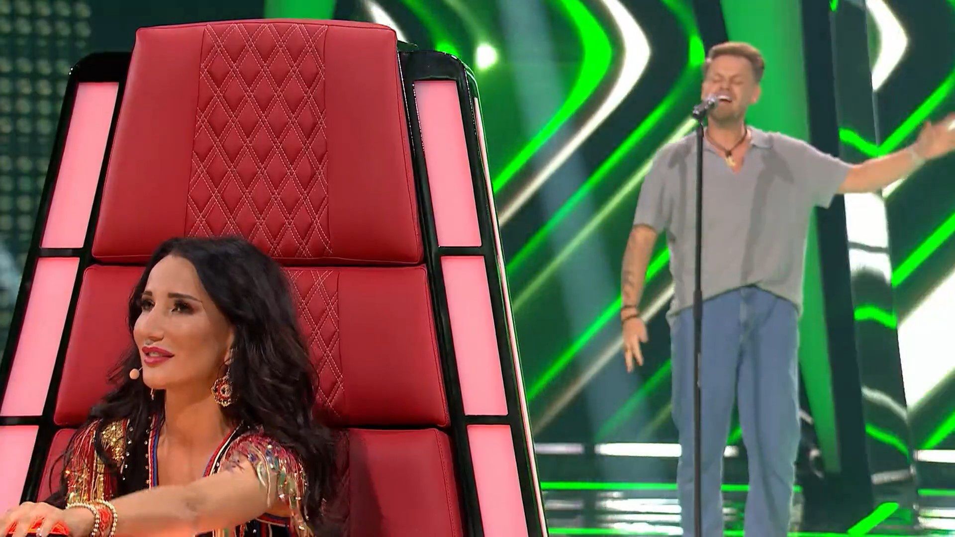 Występ Łukasza Darłaka w programie "The Voice of Poland"