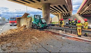 Kraków. Tragiczny wypadek na A4. Nie żyje kierowca