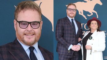 Jan Lubomirski-Lanckoroński z żoną Heleną wpadli na otwarcie sezonu wyścigowego na Służewcu. Ładnie się wystroili? (ZDJĘCIA)