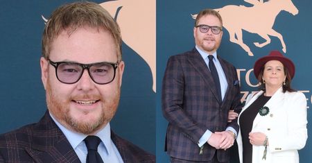 Jan Lubomirski-Lanckoroński z żoną Heleną wpadli na otwarcie sezonu wyścigowego na Służewcu. Ładnie się wystroili? (ZDJĘCIA)