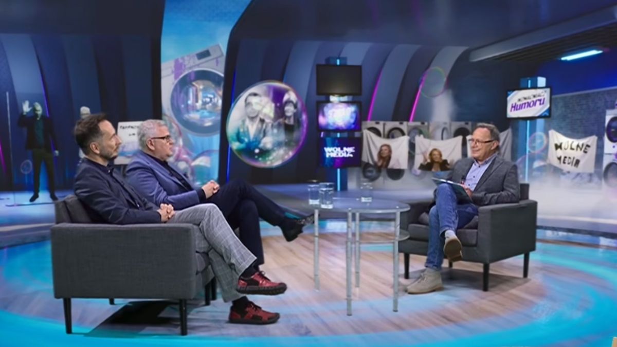 Kadr z programu "Szkło Kontaktowe"