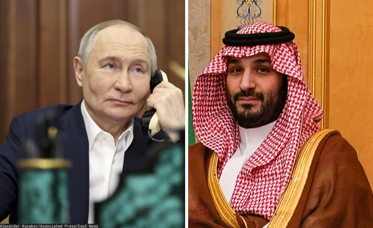 Media: Putin discusses the "Ukrainian crisis" with the Saudi Arabian crown prince. Stock photo