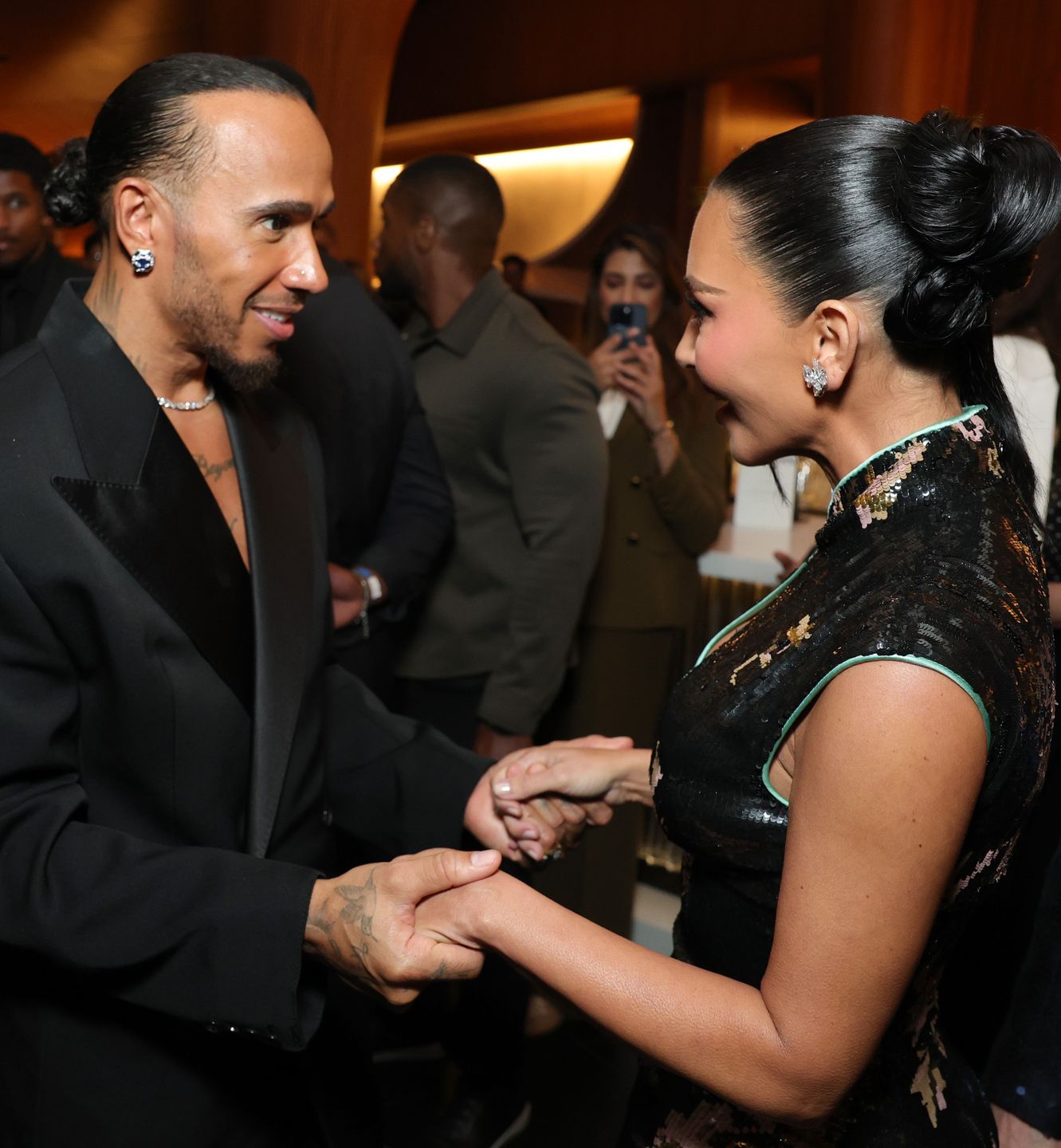 Kim Kardashian i Lewis Hamilton