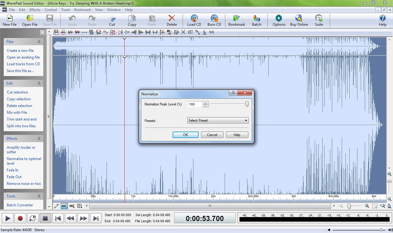 WavePad Sound Editor 2