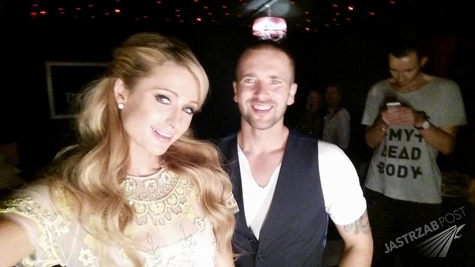 Paris Hilton i Maciej Wróblewski