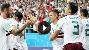 Mundial 2018. Korea Południowa - Meksyk: piękny gol Chicharito na 0:2 (TVP Sport)