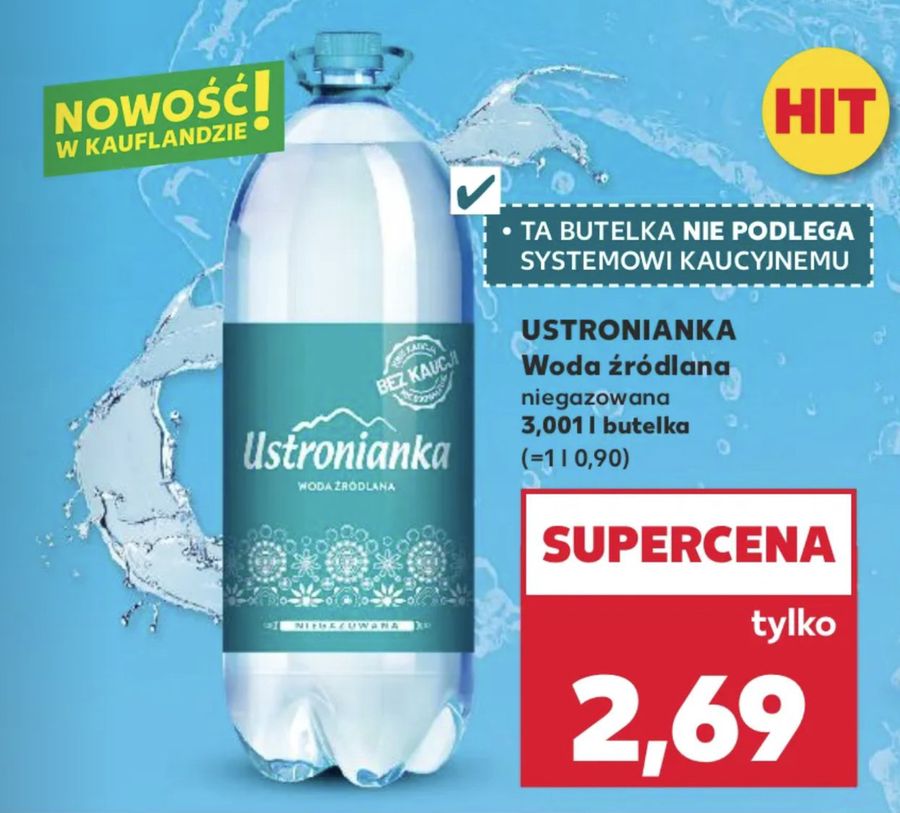 Ustrionianka "ominęła" system kaucyjny