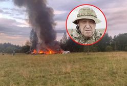 Katastrofa samolotu w Rosji. Władze: na pokładzie Prigożyn