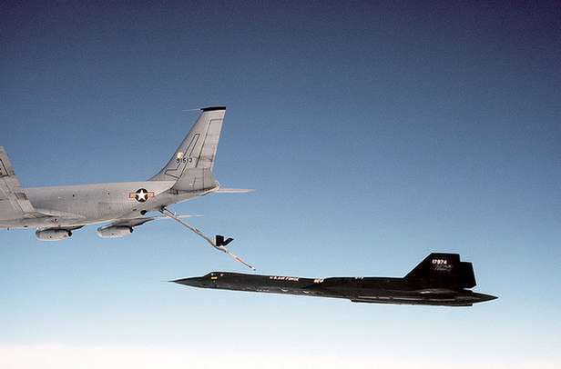 SR-71 Blackbird (Fot. Wikimedia Commons/USAF/Ken Hackman)