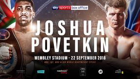 Anthony Joshua vs Aleksander Powietkin oficjalnie 22 września na Wembley