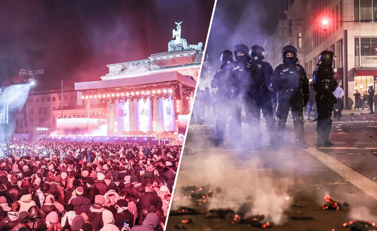 Berlin ring in 2024: Injuries rise with firework incidents