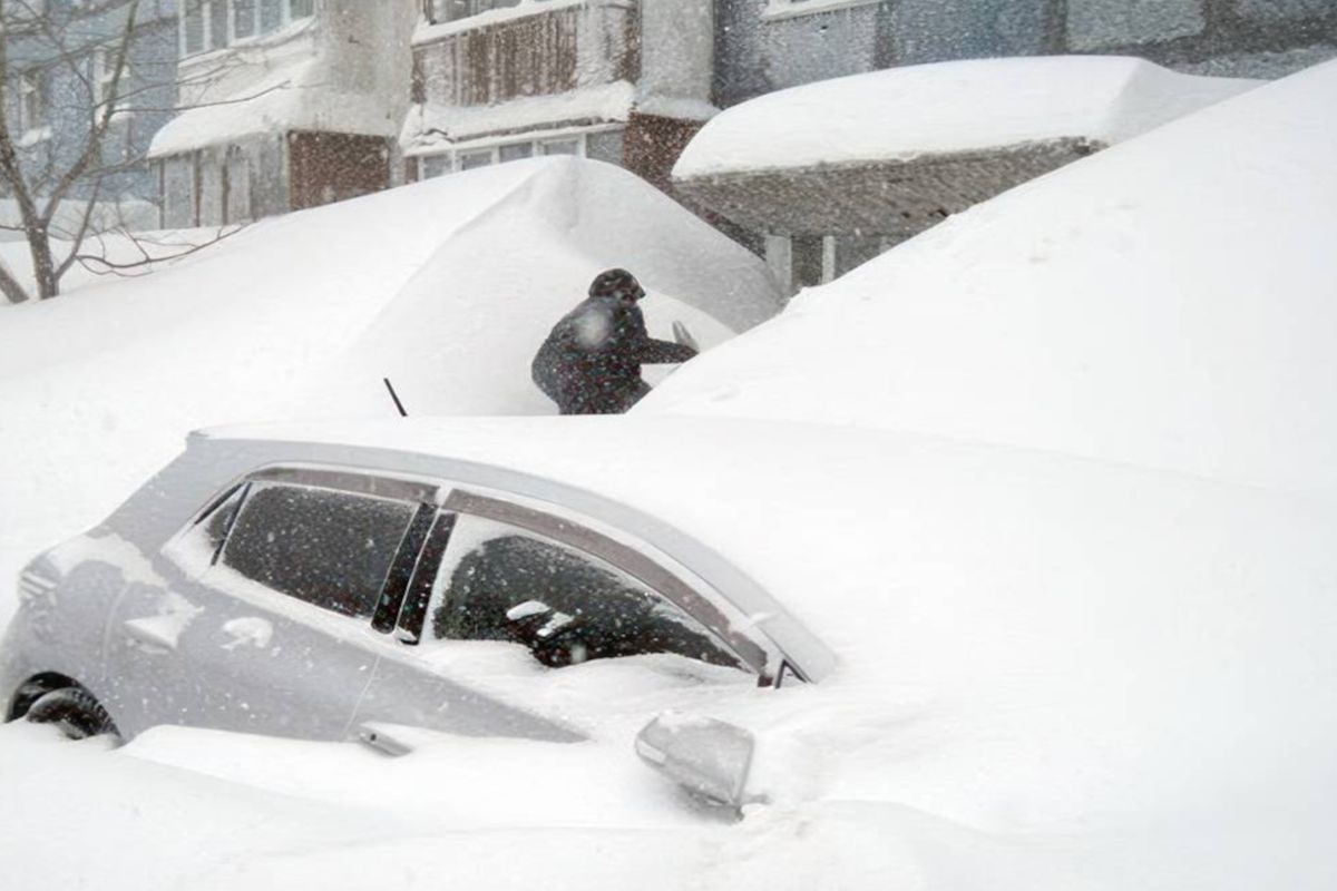 Minus 30 stopni, pół kraju pod śniegiem. Zaczęło się