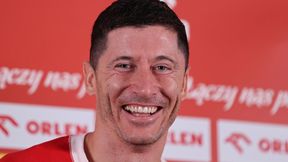 Tylko spójrz na Roberta Lewandowskiego. Trudno się nie uśmiechnąć