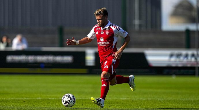 Liga francuska - mecz: Stade Brestois 29 - Olympique Lyon