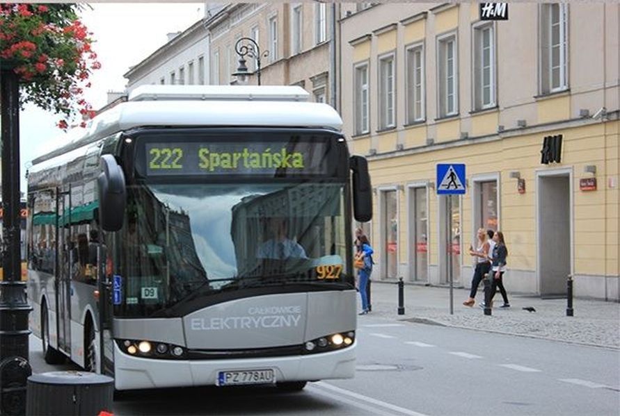 Autobusy elektryczne będą kursować w Warszawie