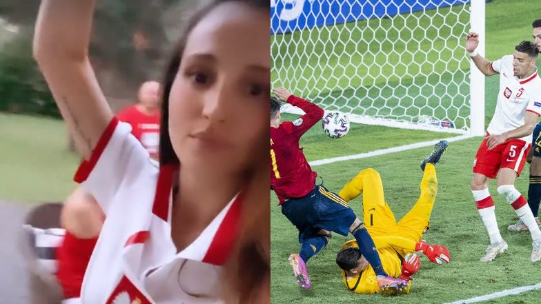 Żona Szczęsnego o meczu Polska - Hiszpania