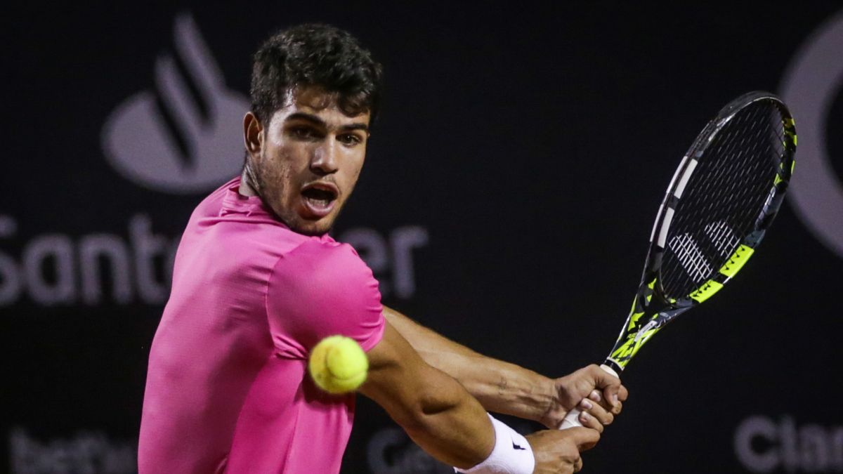 PAP/EPA / Andre Coelho / Na zdjęciu: Carlos Alcaraz