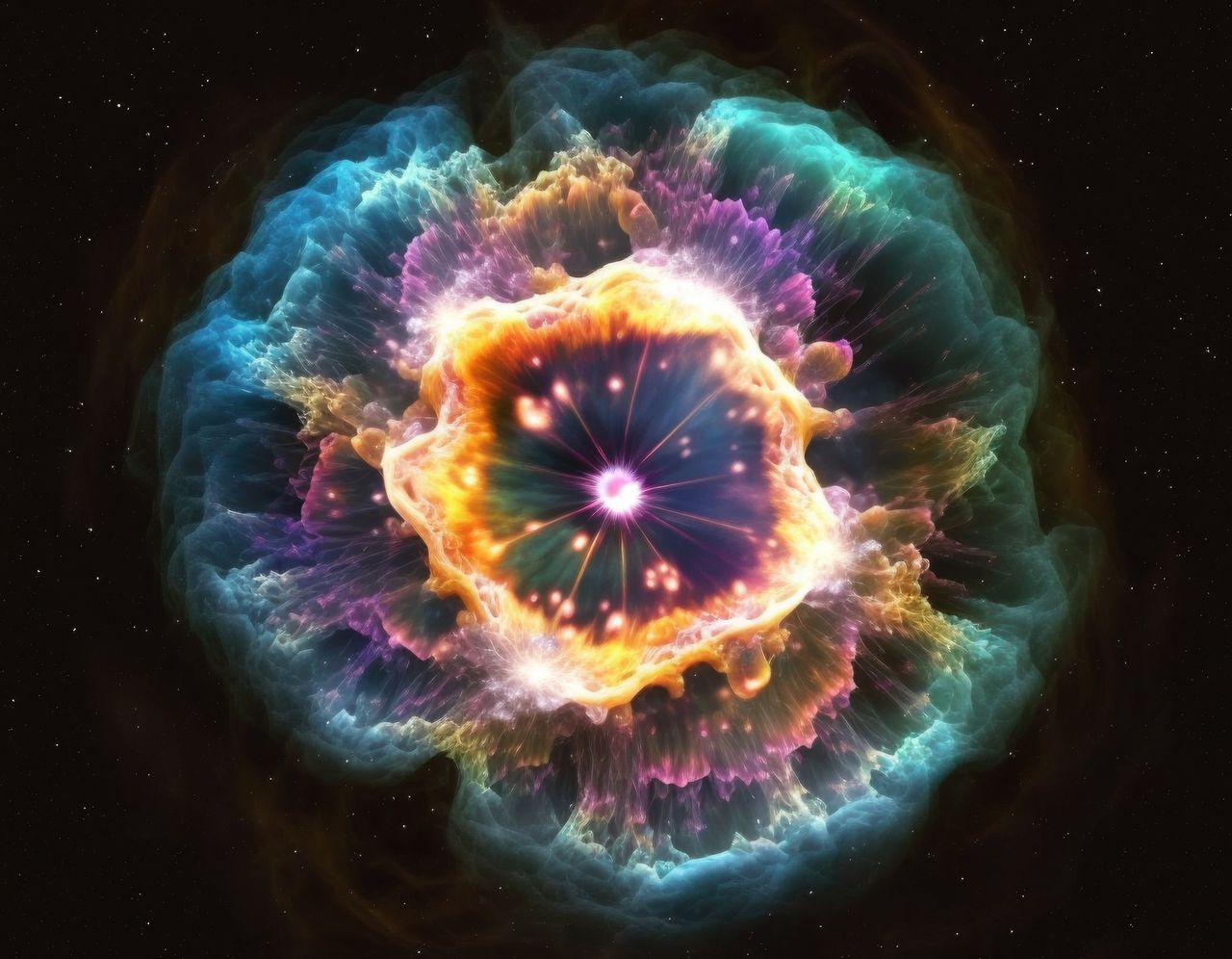 Wyobrażenie supernowej