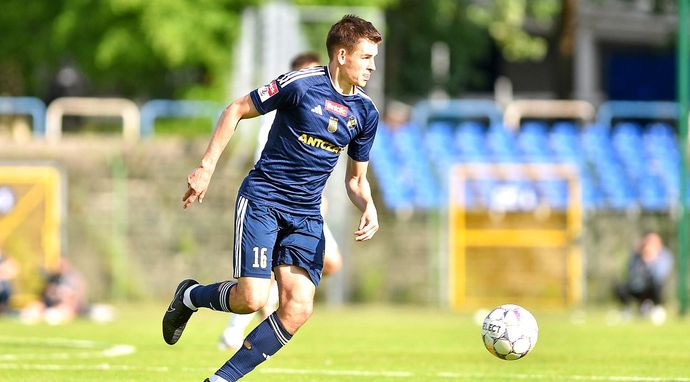 Piłka nożna: Betclic 2. Liga - półfinałowy mecz barażowy: Wieczysta Kraków - KKS 1925 Kalisz