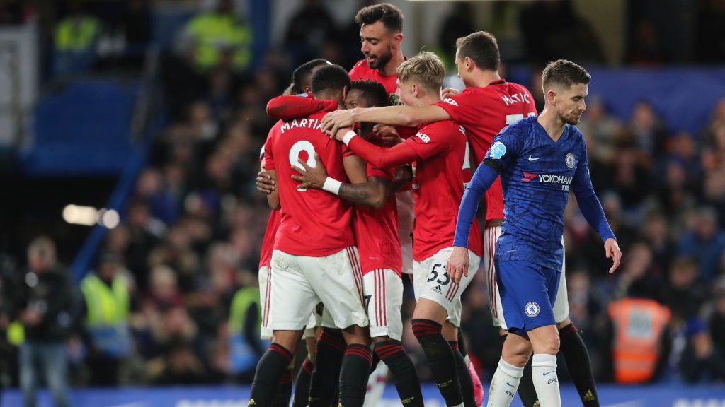 Zdjęcie okładkowe artykułu: Getty Images /  Matthew Ashton - AMA / Na zdjęciu: radość piłkarzy Manchesteru United