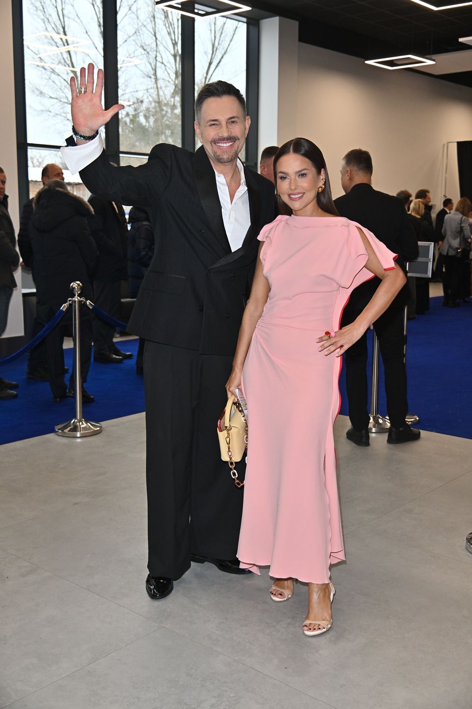 Krzysztof Ibisz i Paulina Sykut-Jeżyna