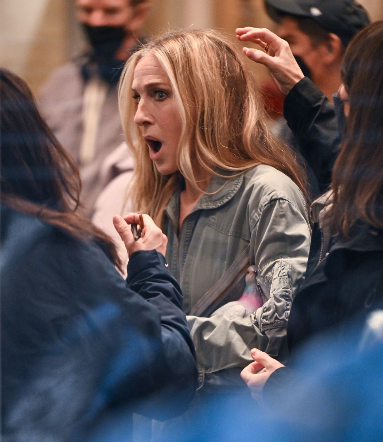 Sarah Jessica Parker i Kristin Davis na planie 2. sezonu "I tak po prostu"