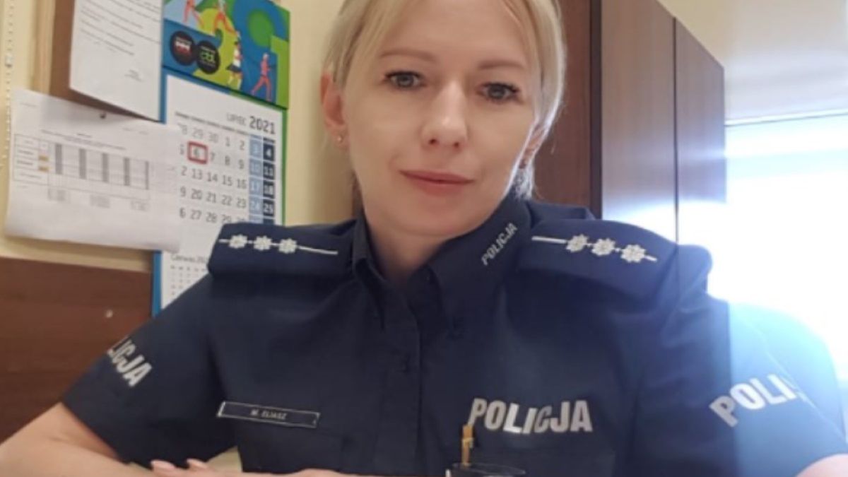 Starsza aspirant Magdalena Eliasz jest pasjonatką biegania. Bez trudu doścignęła sklepowego złodzieja 