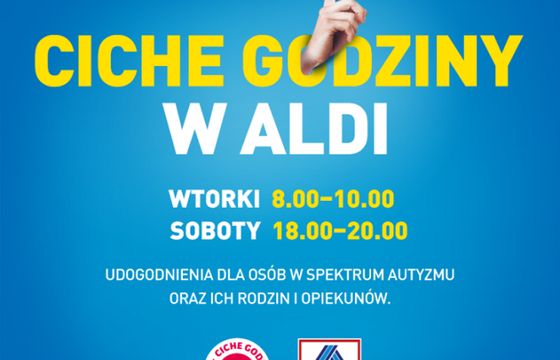 Aldi kolejną siecią sklepów z "Cichymi godzinami" dla osób ze spektrum autyzmu
