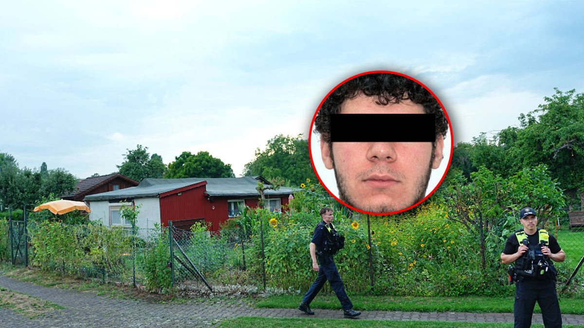Abdul ukrywał się na ogródkach działkowych.