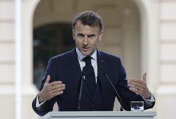 Macron krytykuje propozycję Putina. "Manewr opóźniający"