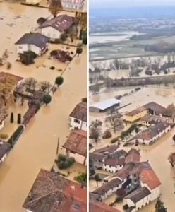 Potężna ulewa we Włoszech. Nagrania po przejściu żywiołu