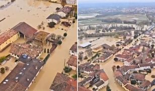 Potężna ulewa we Włoszech. Nagrania po przejściu żywiołu