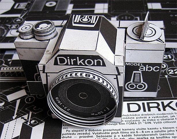 Dirkon – czeski papierowy aparat otworkowy 1