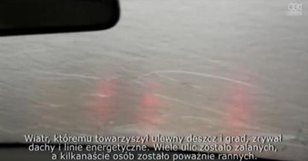 Potężne szkody po nocnej burzy w Brisbane