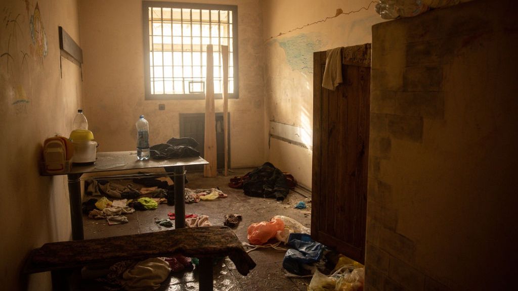 Tak wyglądała cela w więzieniu, które zbudowali Rosjanie w Chersoniu