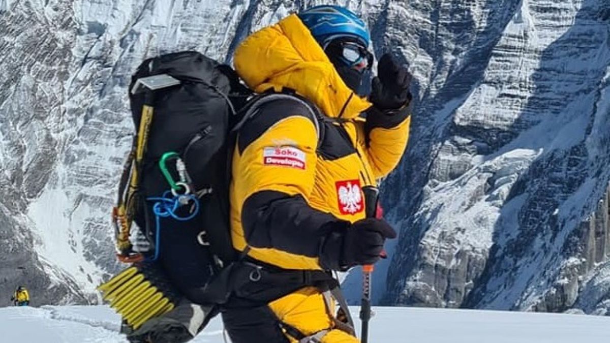 Facebook / waldemar.kowalewski.climber / Na zdjęciu: Waldemar Kowalewski