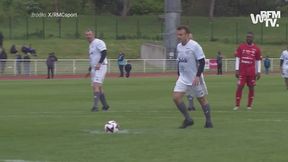 #dziejesiewsporcie: Emmanuel Macron błysnął talentem piłkarskim