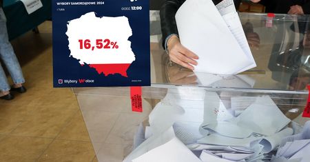 PKW podała pierwsze dane o frekwencji wyborczej