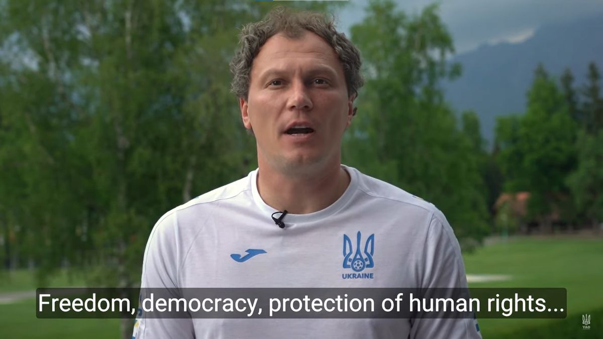 Ukraiński Związek Piłki Nożnej opublikował poruszające nagranie