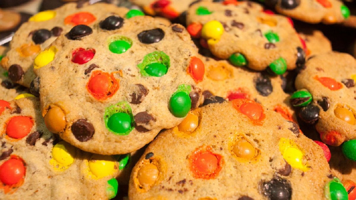 Ciasteczka z M&M'sami w 30 minut