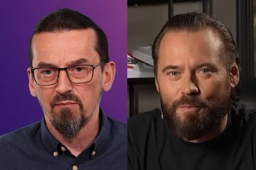 Mariusz Zielke i Krzysztof Stanowski, fot. kadry z youtube'a