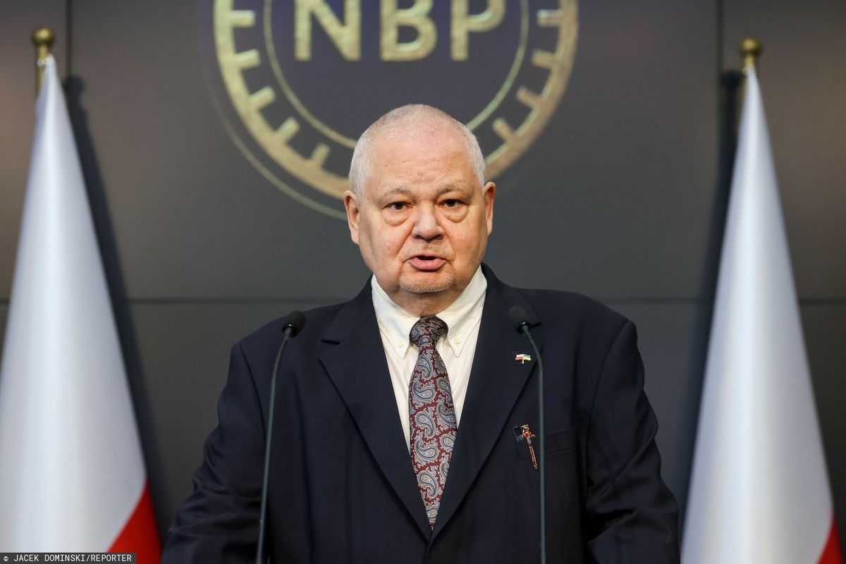 Prezes NBP Adam Glapiński 