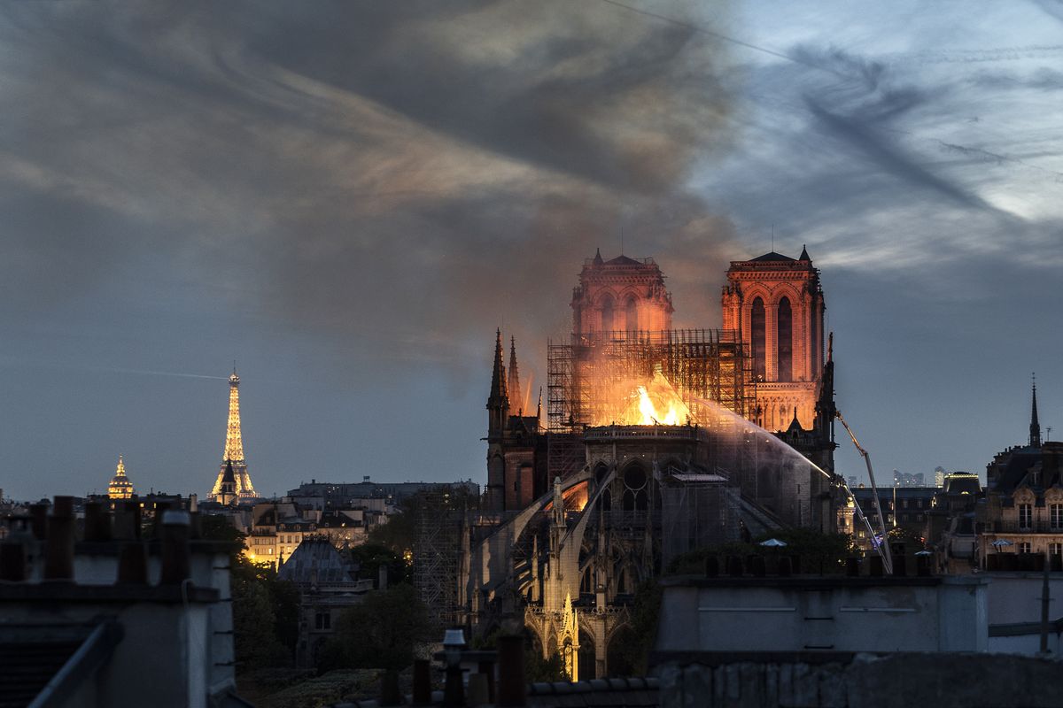 Pożar Katedry Notre Dame  (15 kwietnia 2019)