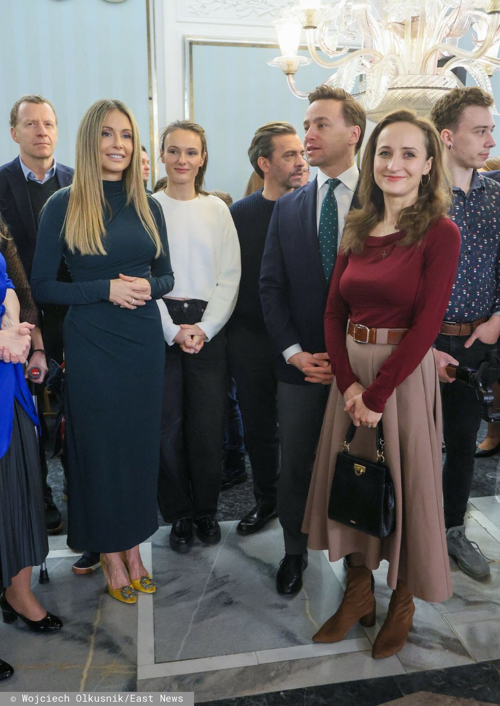 Małgorzata Rozenek na wigilii w Sejmie