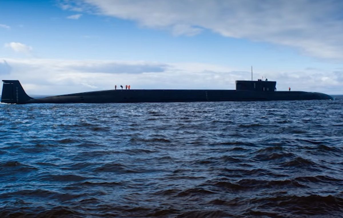 Rosyjska łódź podwodna została zauważona na Morzu Irlandzkim 