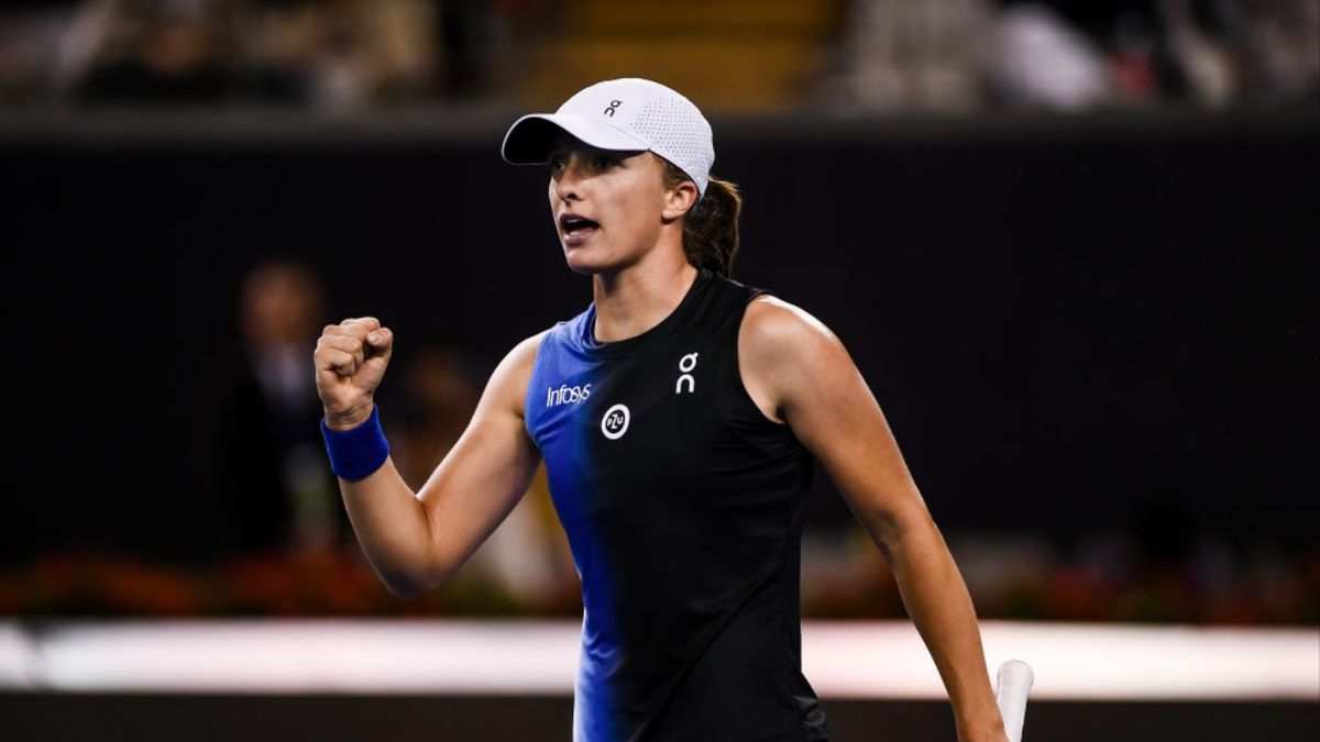 Getty Images / VCG / Na zdjęciu: Iga Świątek