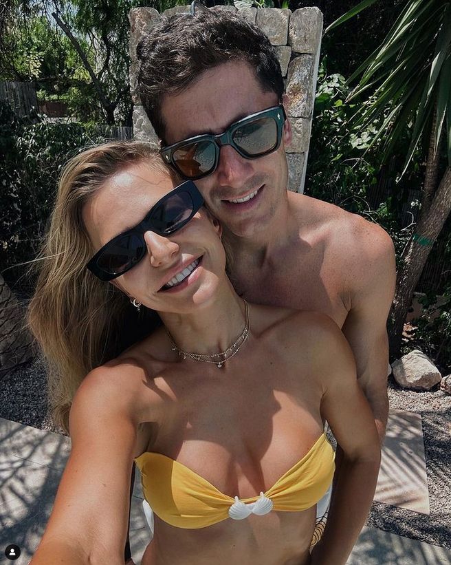 Anna i Robert Lewandowscy