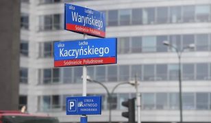 Warszawa. Ulica Lecha Kaczyńskiego w stolicy. Radny KO odrzucił pomysł