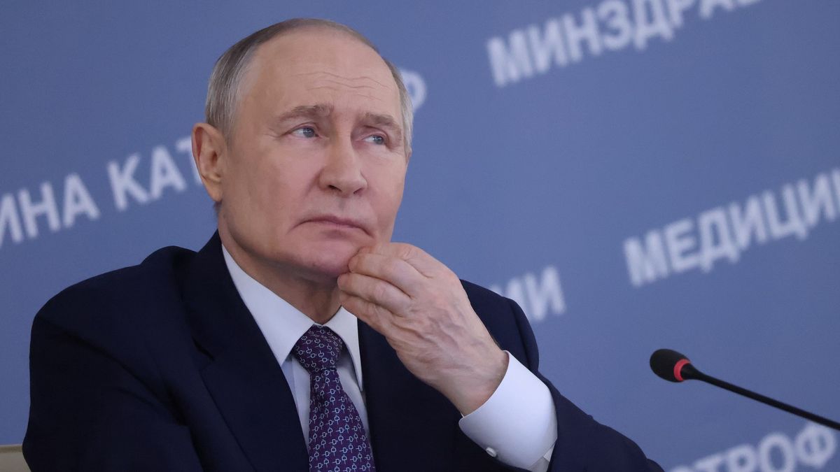 Putin Visits Federal Disaster Medicine Center In MoscowMOSCOW, RUSSIA - APRIL 28: Russian President Vladimir Putin looks on while visiting the Federal Center For Disaster Medicine, on April 28, 2026 in Moscow, Russia. On the Day of the Emergency Medical Worker, Putin visited the Federal Disaster Medicine Center of the National Medical and Surgical Center named after N.I.Pirogov and took part in the opening ceremony of new emergency departments in the regions via video link. (Photo by Contributor/Getty Images)Contributor